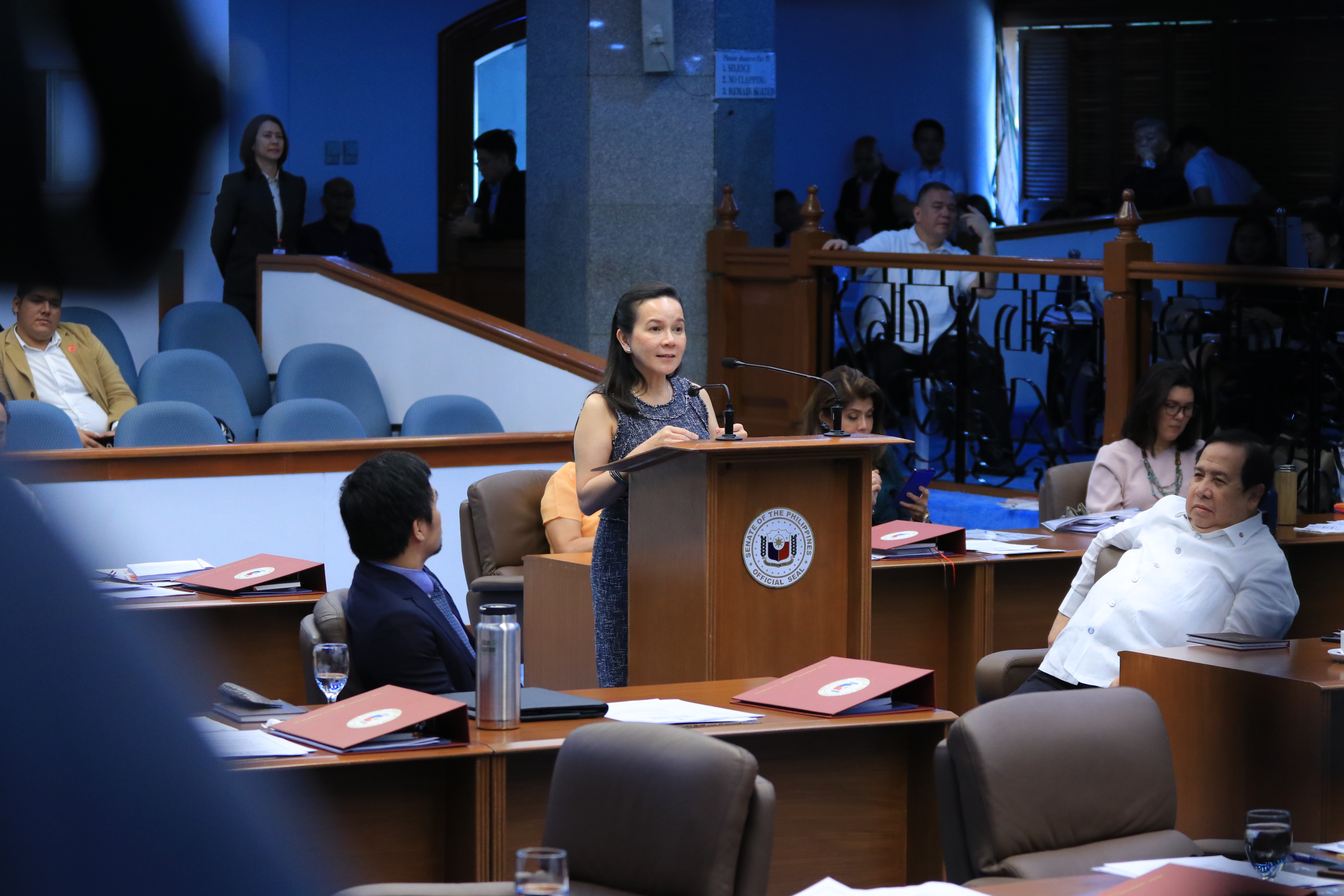 SENATE APPROVES REPORT TO HALT AND INVESTIGATE PMVICs